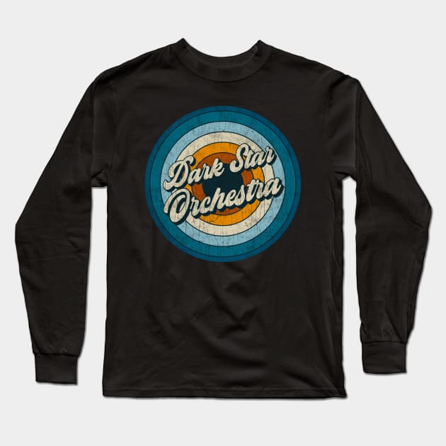 Dark Star Orchestra - Retro Circle Vintage Long Sleeve T-Shirt by Skeletownn